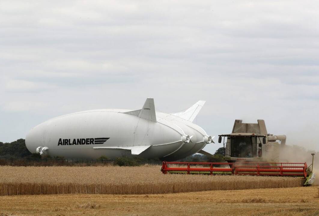 Didžiausias pasaulyje orlaivis „Airlander 10“