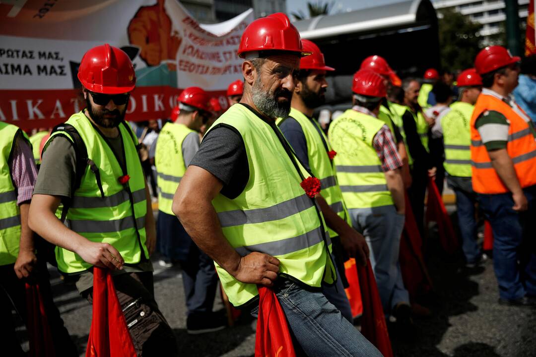 Tarptautinės darbo dienos protestai pasaulyje