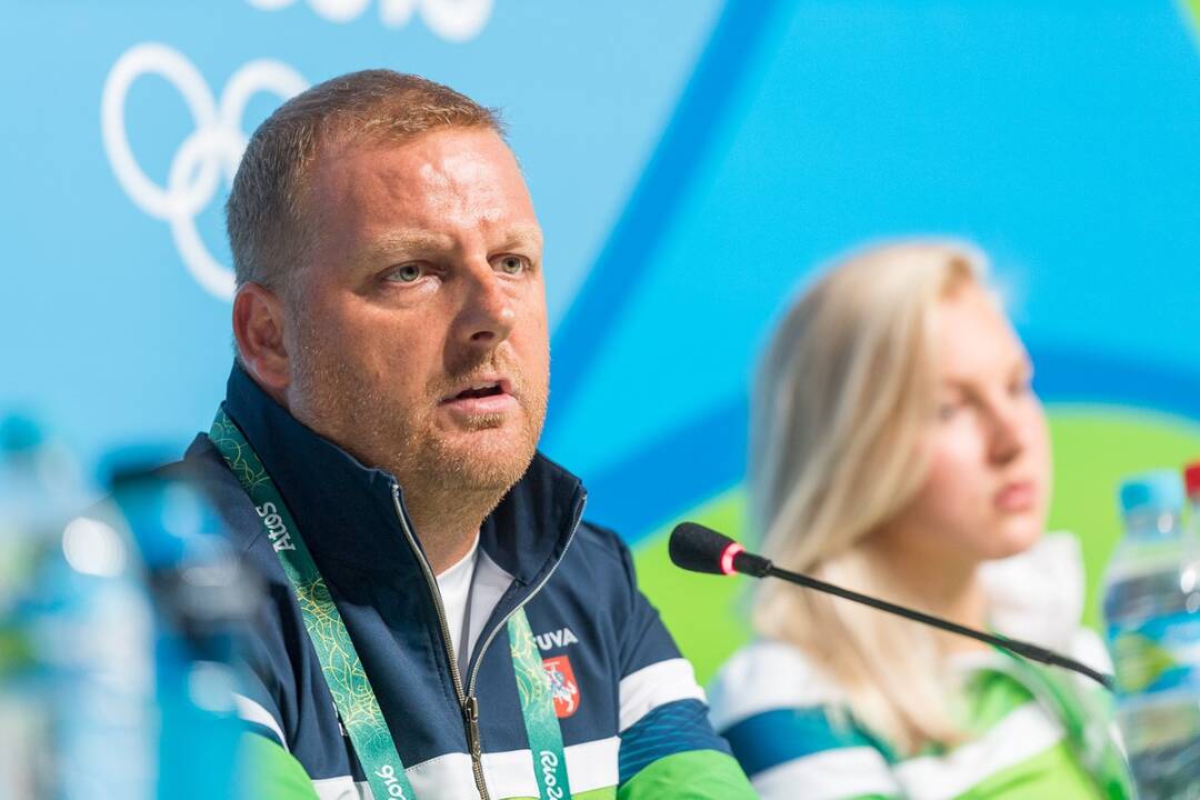 R. Meilutytės spaudos konferencija