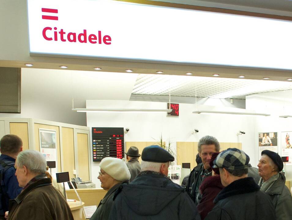 „Citadele“ grupės pelnas pirmąjį pusmetį siekė 14,9 mln. eurų