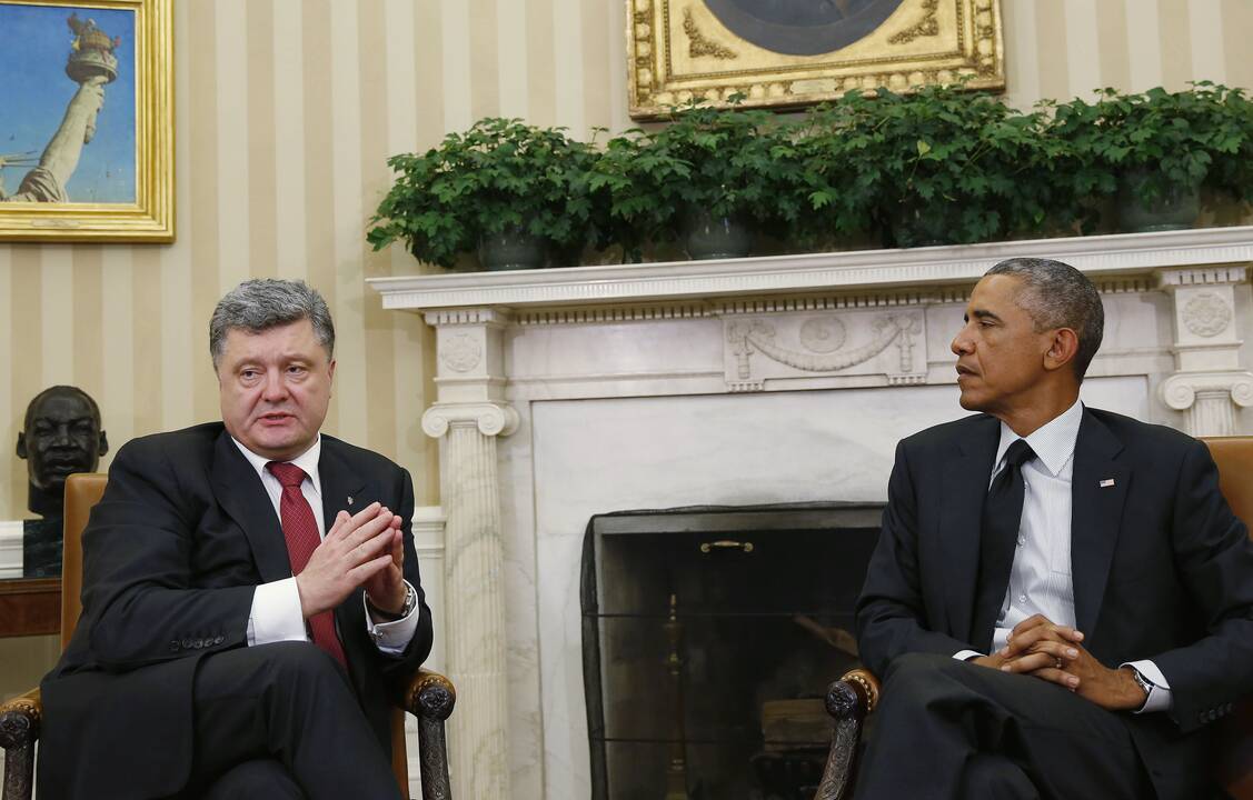 Petro Porošenka ir Barackas Obama