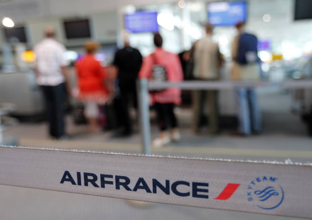 „Air France“ pilotai tęs streiką iki rugsėjo 26-osios