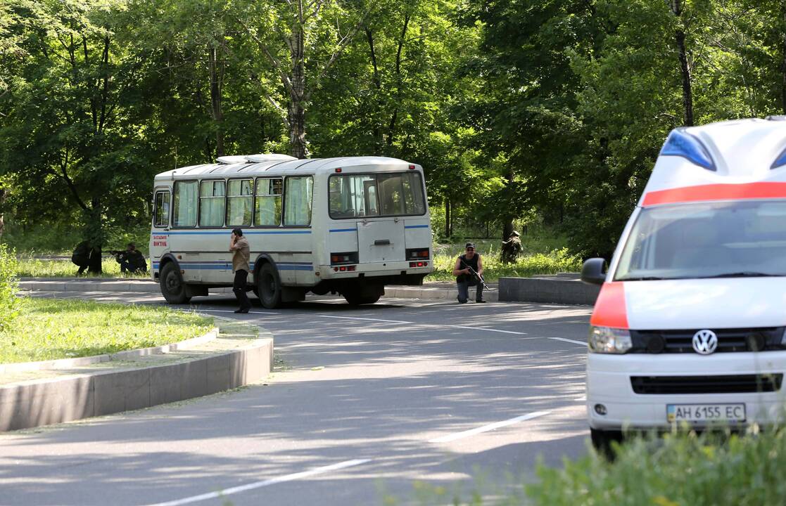 Donecke per susirėmimus žuvo apie 40 žmonių, daugiausia sukilėlių (atnaujinta)