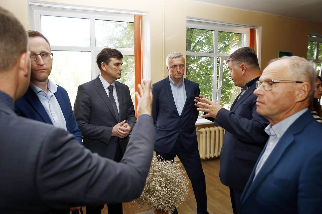 Geležinkelio atstovų susitikimas su Vites bendruomenę