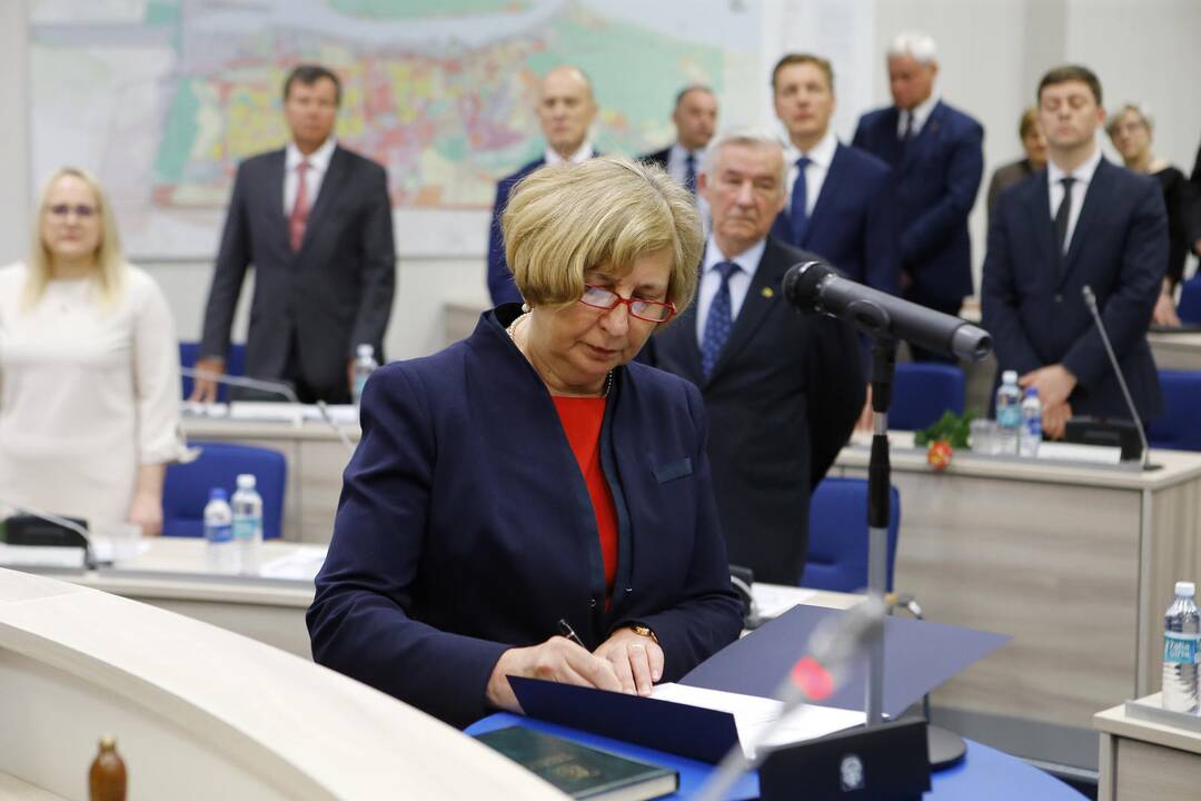 Naujoji Klaipėdos miesto taryba 2019.04.18