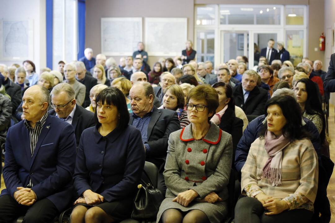 S. Skvernelio vizitas Gargžduose