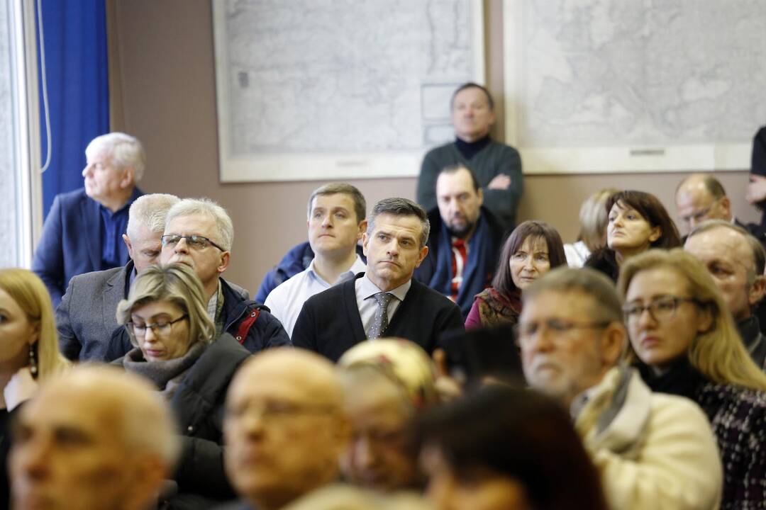 S. Skvernelio vizitas Gargžduose