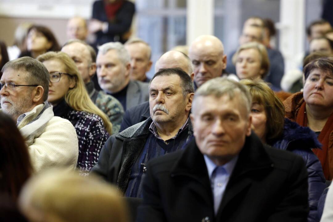 S. Skvernelio vizitas Gargžduose
