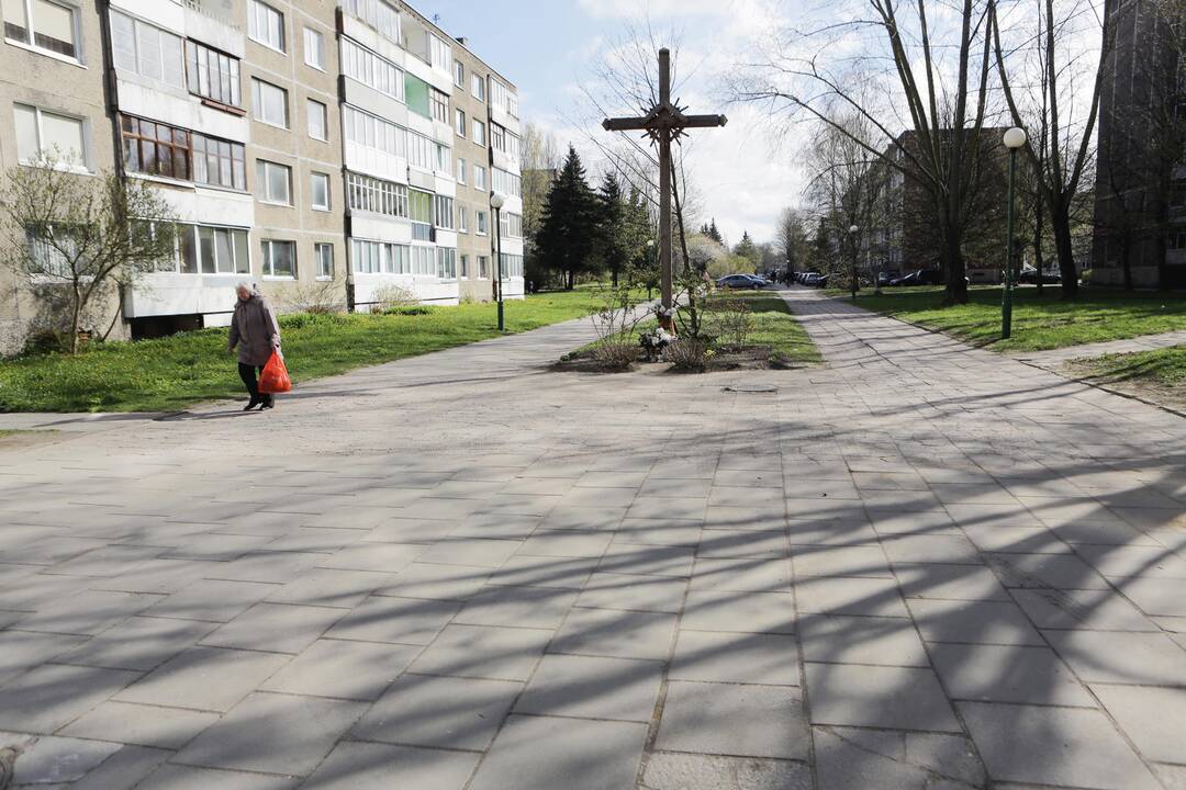Savivaldybės specialistai apžiūrėjo vykdomus Debreceno ir Pempininkų aikščių rekonstrukcijos darbus