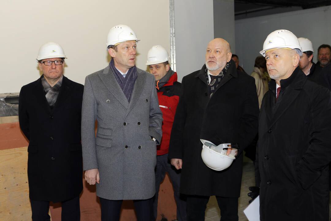 Kultūros ministras lankėsi dramos teatre