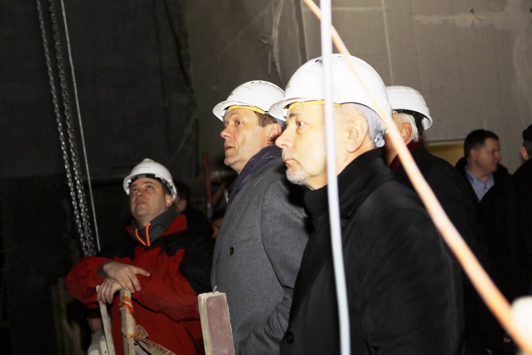 Kultūros ministras lankėsi dramos teatre