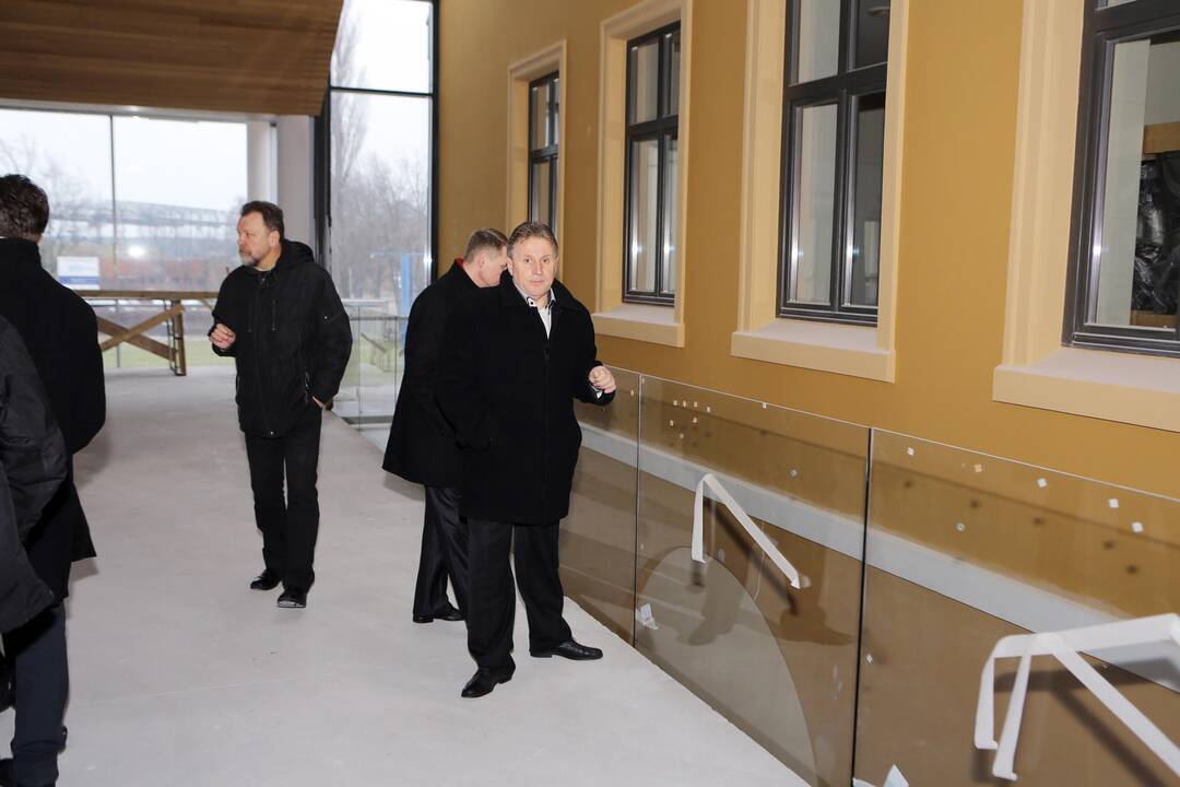 Kultūros ministras lankėsi dramos teatre