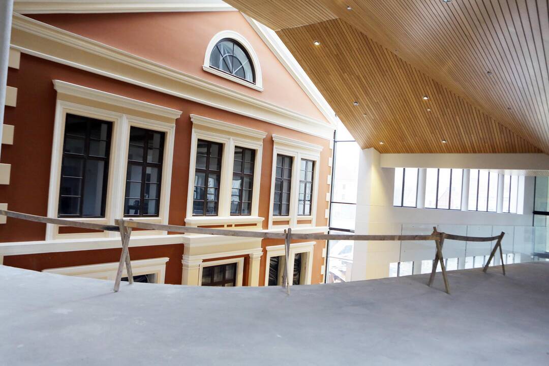 Kultūros ministras lankėsi dramos teatre