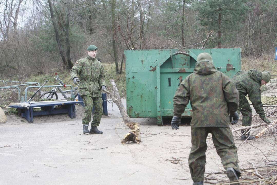 Suskaičiavo audros padarinius: 78 tūkst. eurų