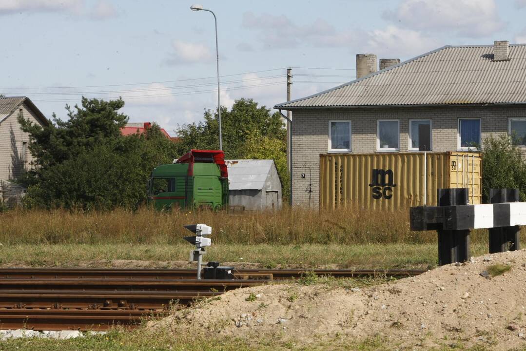 Gyventojų kantrybę bando vilkikai