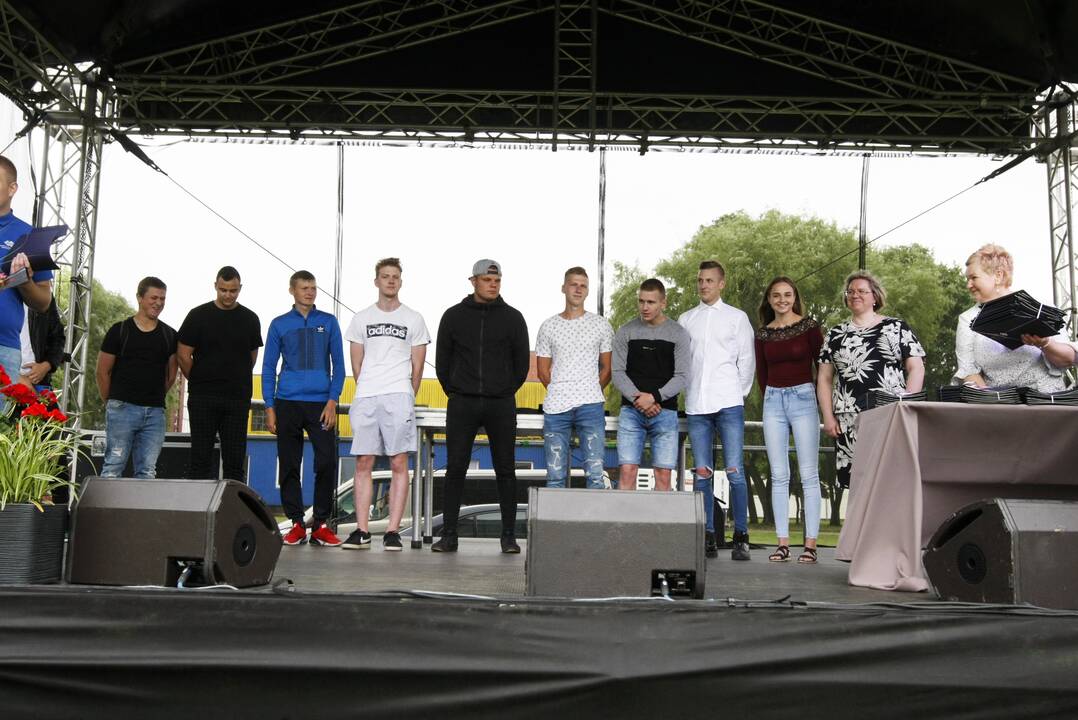  Mokslo metų pabaiga – griausmingai