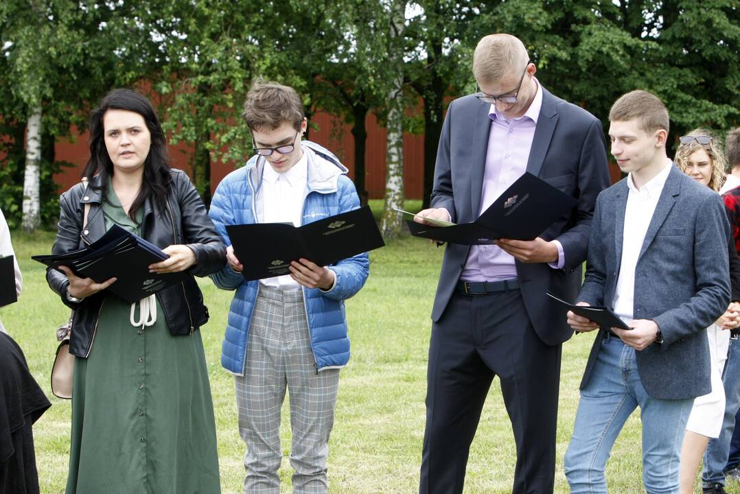  Mokslo metų pabaiga – griausmingai