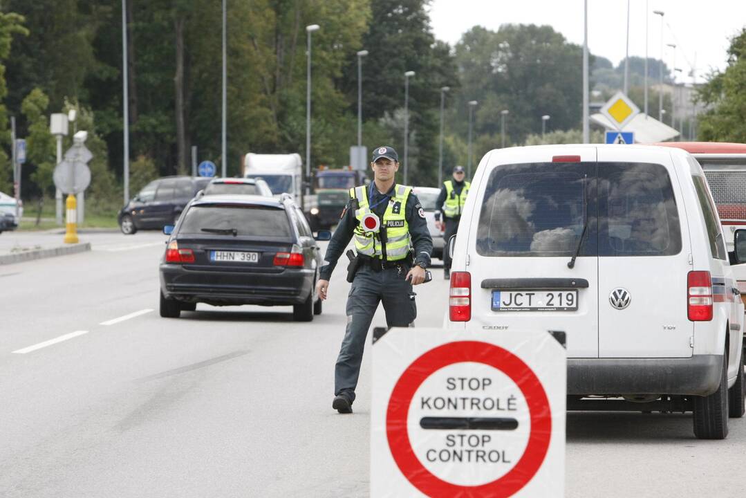 Policijos reidas Klaipėdoje