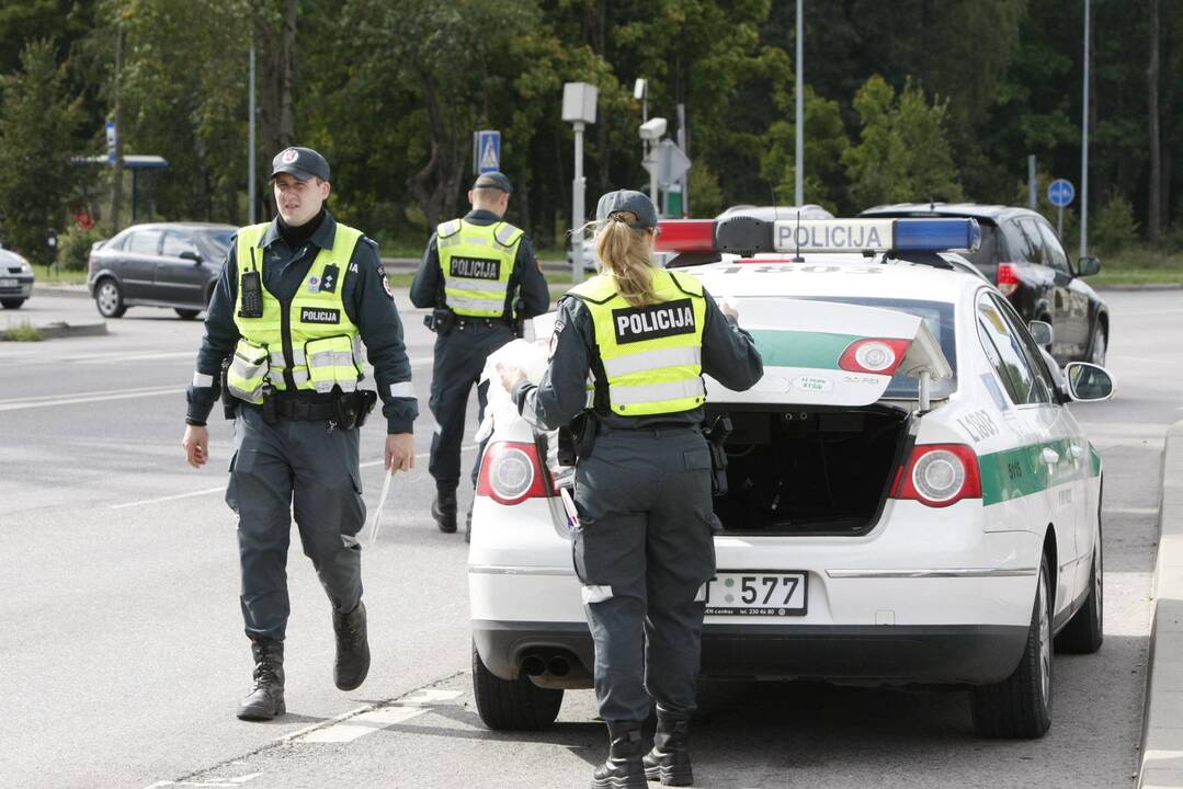 Policijos reidas Klaipėdoje