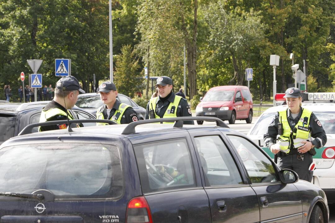 Policijos reidas Klaipėdoje