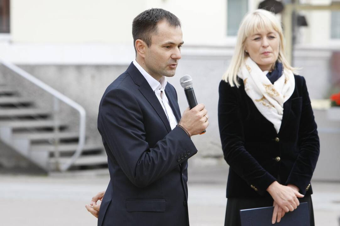 M. Mažvydo alėjoje – kultūros magistro kūrinys