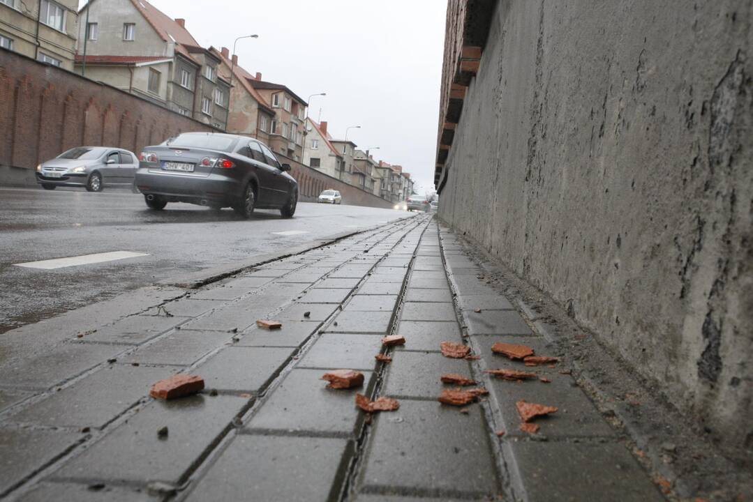 Remontuos unikalią uostamiesčio tvorą