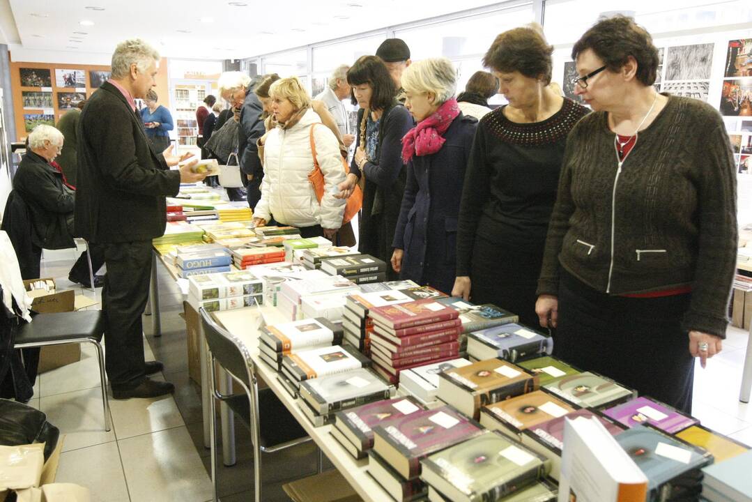 Bibliotekoje – knygų smagurių puota