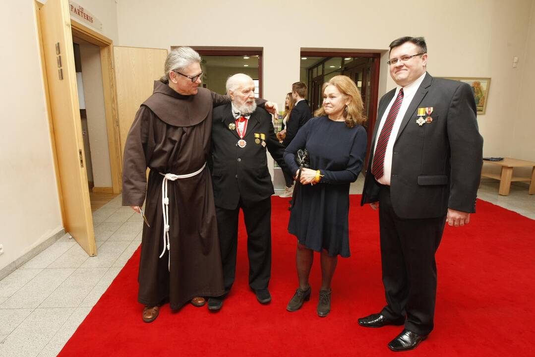 Iškilmingo minėjimo metu džiaugėsi Lietuvos pasiekimais