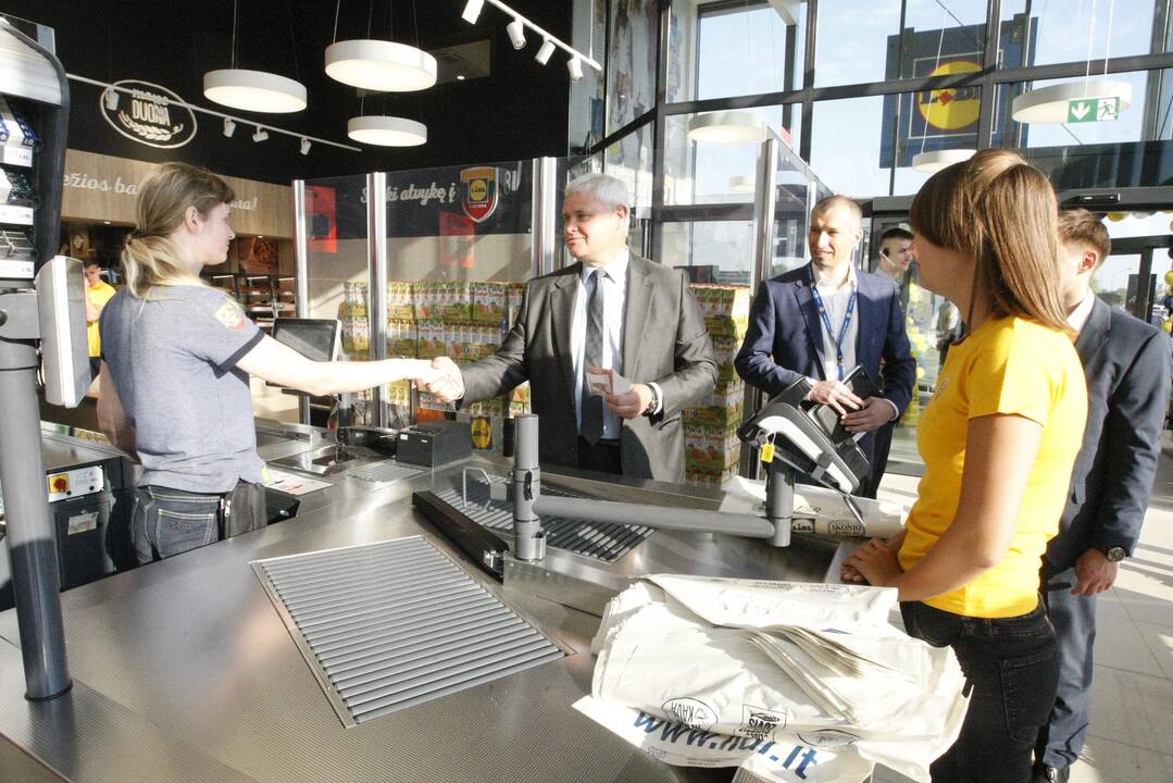 "Lidl" atidarymas Klaipėdoje