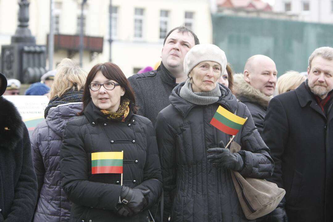 Paroda priminė apie Lietuvos nepriklausomybės atkūrimą