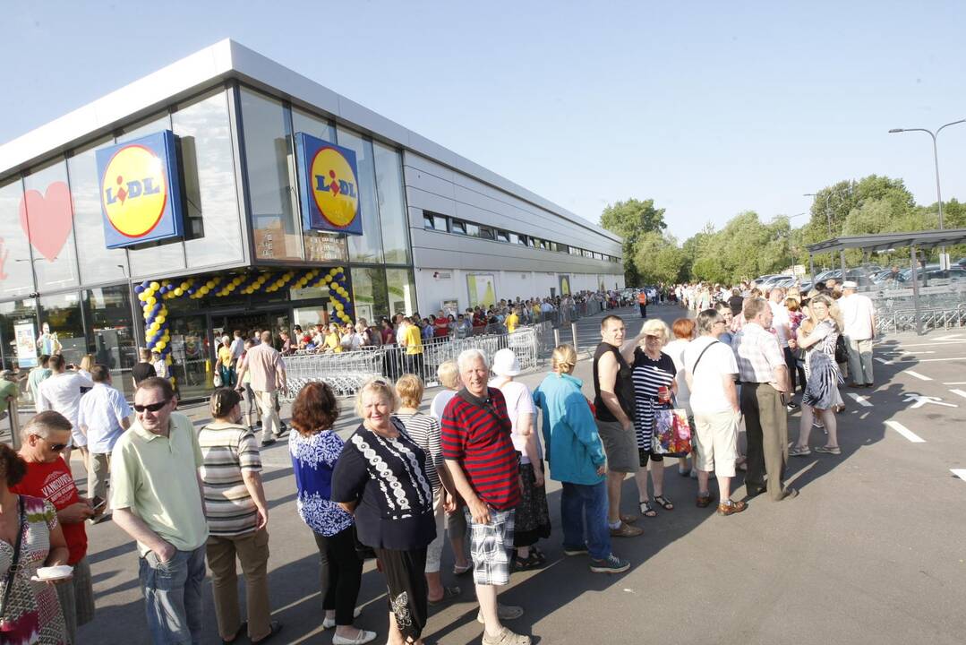 "Lidl" atidarymas Klaipėdoje