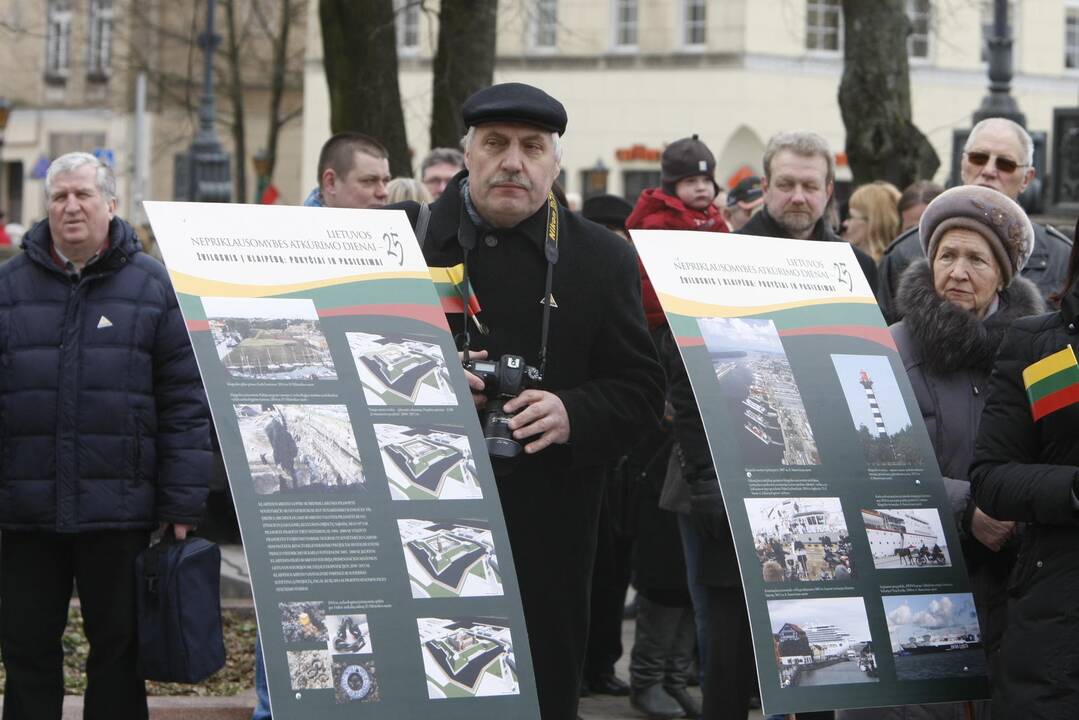 Paroda priminė apie Lietuvos nepriklausomybės atkūrimą