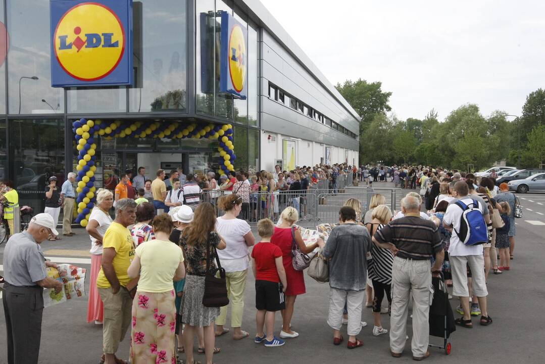 "Lidl" atidarymas Klaipėdoje