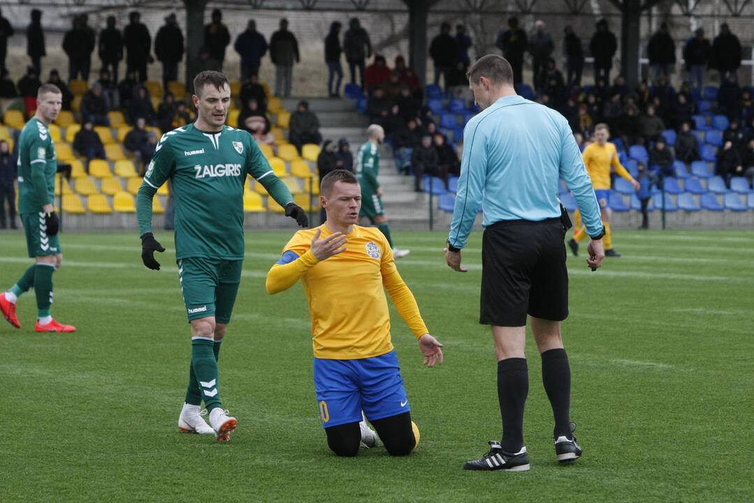 Lietuvos futbolo čempionatas: "Atlantas" - Kauno "Žalgiris"