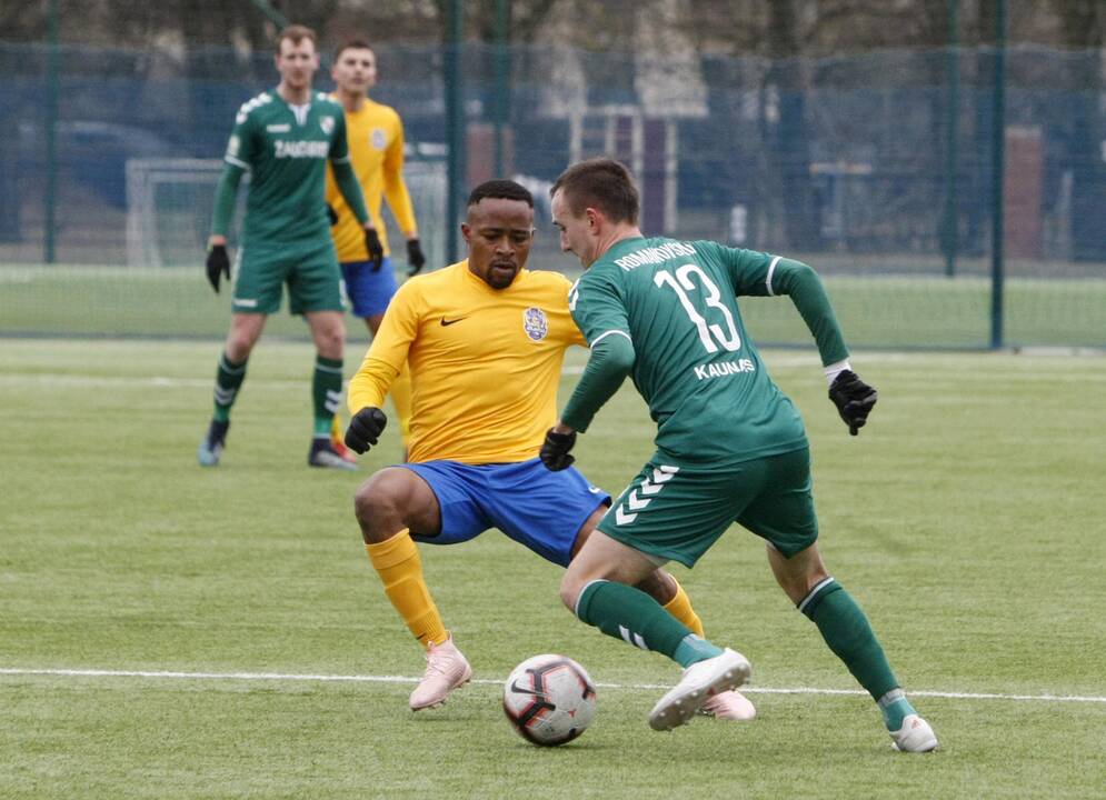 Lietuvos futbolo čempionatas: "Atlantas" - Kauno "Žalgiris"