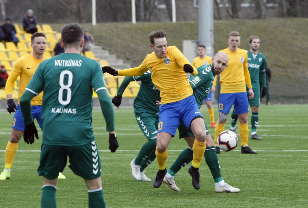 Lietuvos futbolo čempionatas: "Atlantas" - Kauno "Žalgiris"