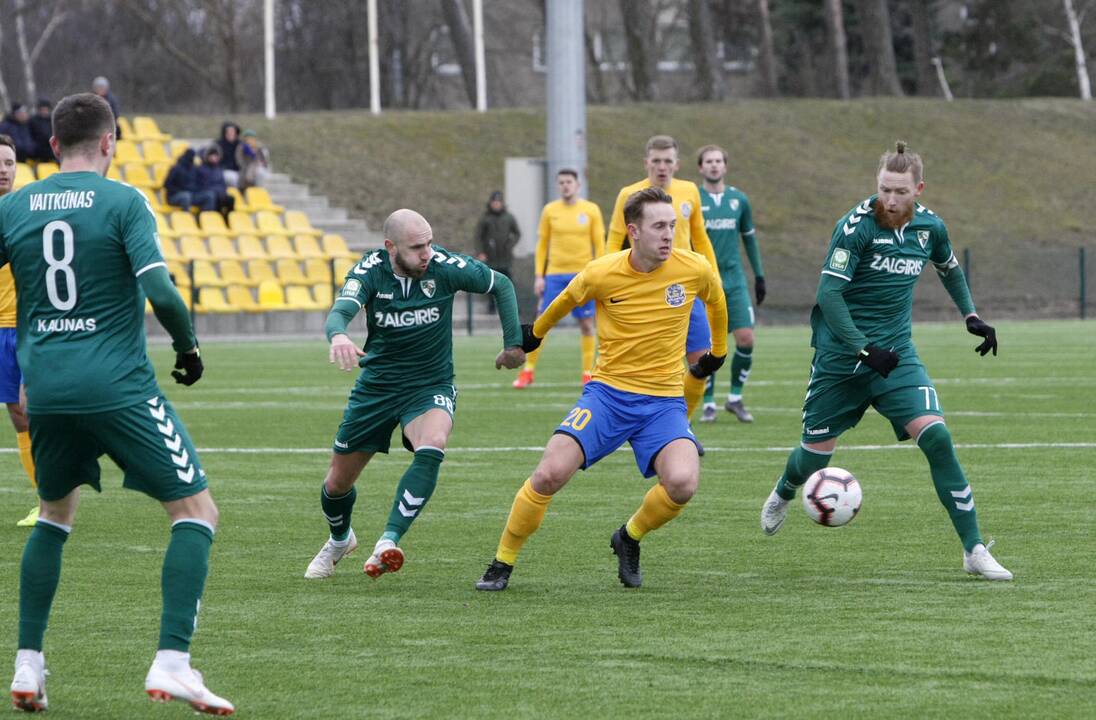 Lietuvos futbolo čempionatas: "Atlantas" - Kauno "Žalgiris"