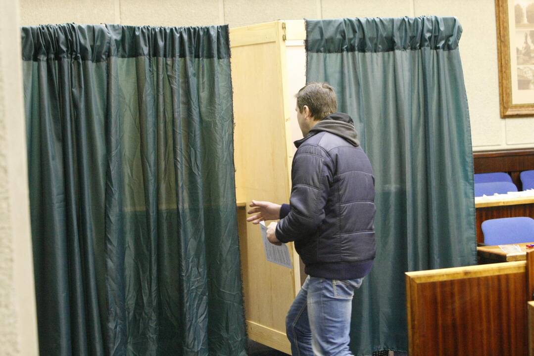 Klaipėdoje vangus išankstinis balsavimas