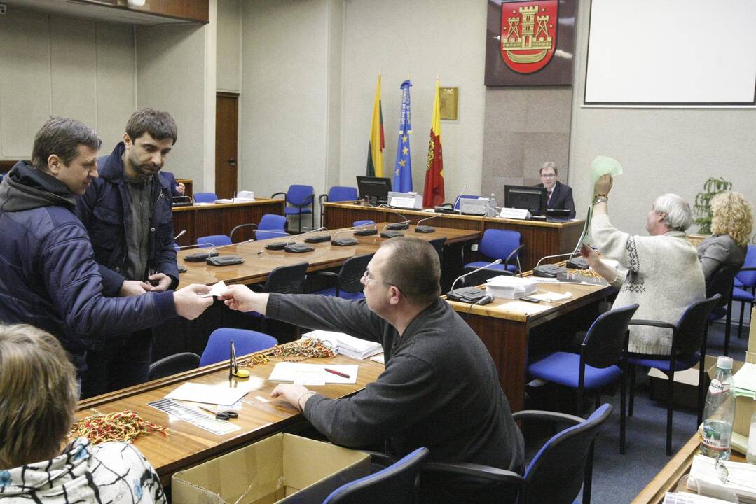 Klaipėdoje vangus išankstinis balsavimas