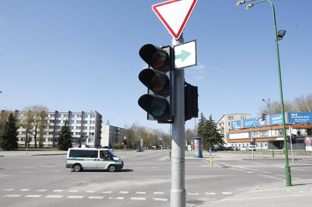 Girti vairuotojai uostamiesčio pareigūnų nebestebina 