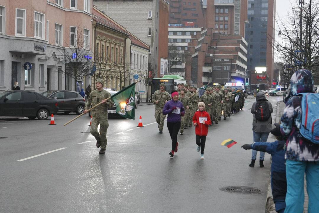 XX bėgimas laisvės gynėjų dienai paminėti