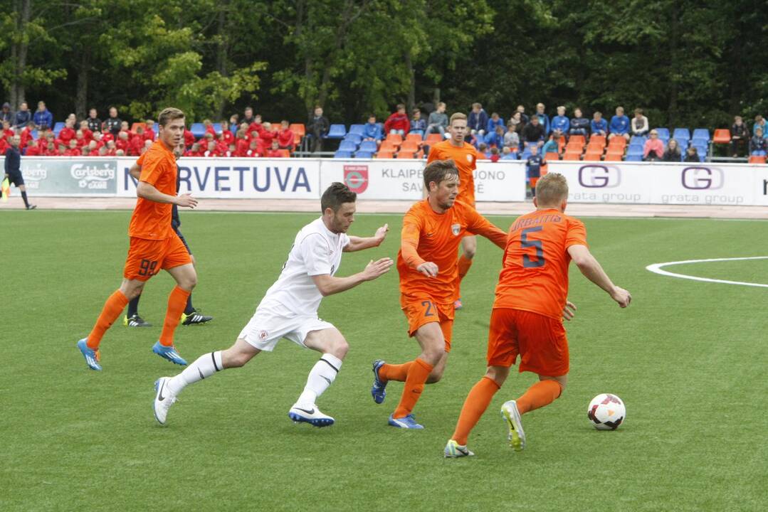 Europos lygos turnyro rungtynės: Gargždų „Banga“ – Slaigo „Rovers“ (Airija).