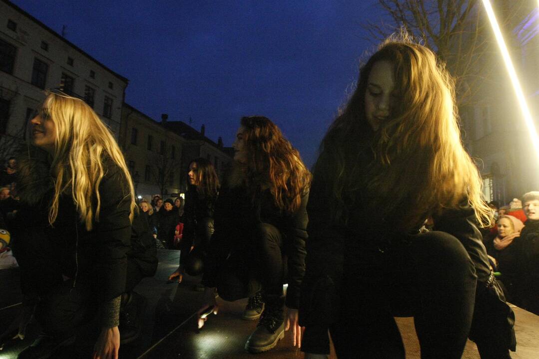 Klaipėdos šviesų festivalio atidarymas