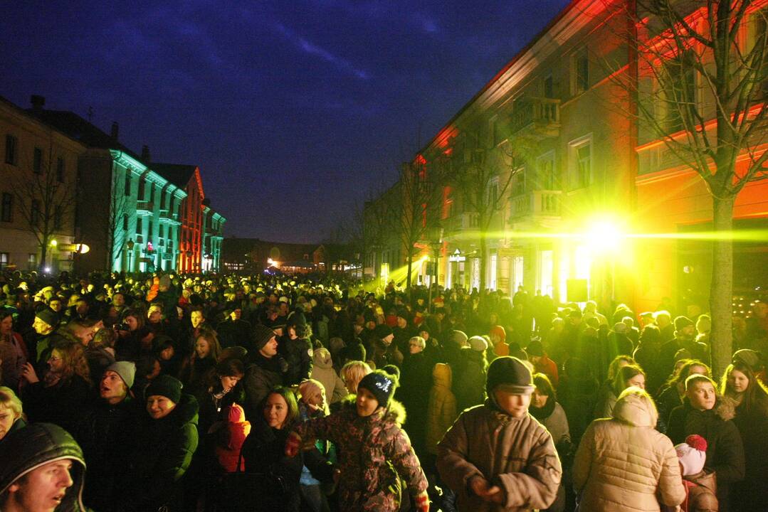Klaipėdos šviesų festivalio atidarymas