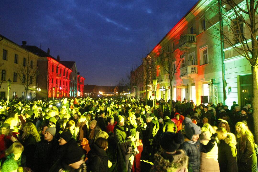 Klaipėdos šviesų festivalio atidarymas