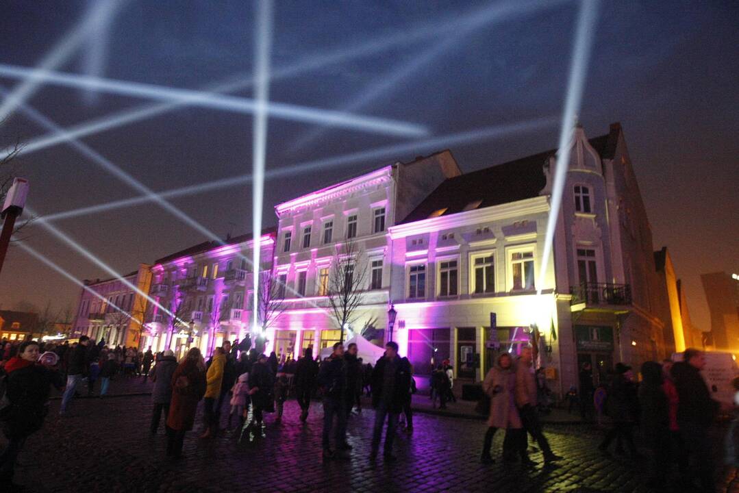 Klaipėdos šviesų festivalio atidarymas