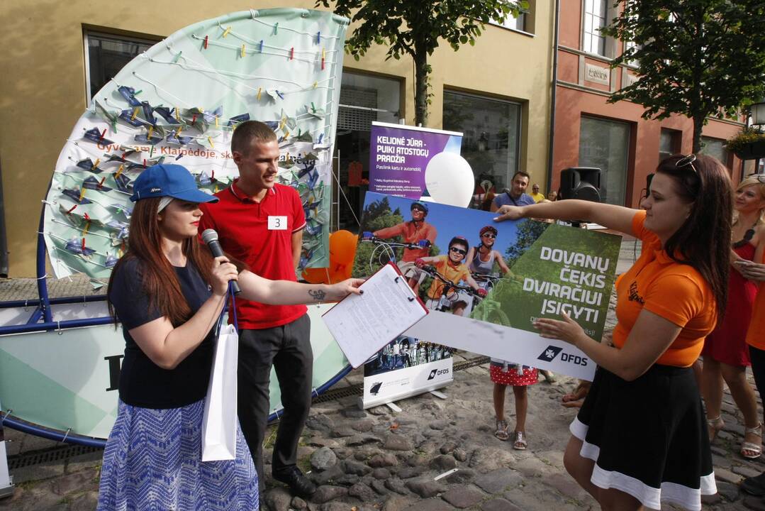 Kompanijos „DFDS Seaways“ prizą laimėjo būsimas laivų mechanikas 