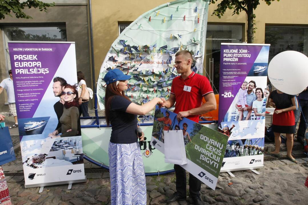 Kompanijos „DFDS Seaways“ prizą laimėjo būsimas laivų mechanikas 