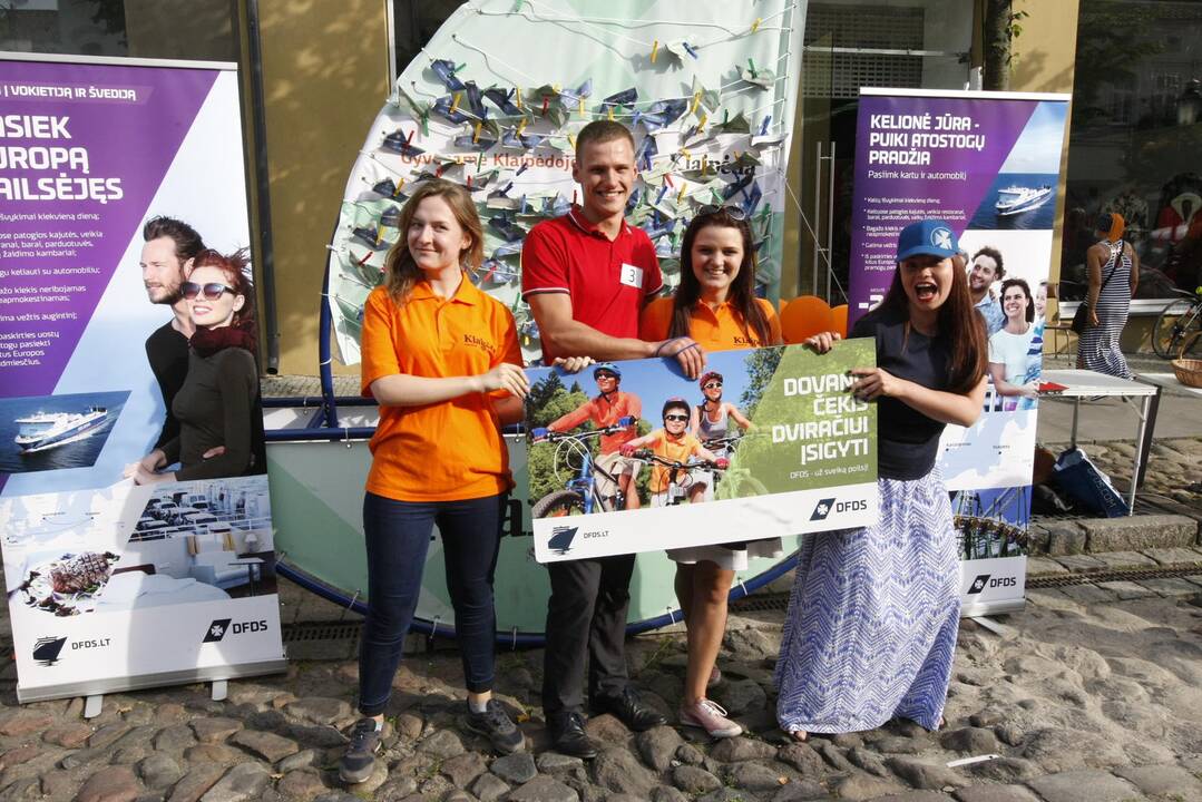 Kompanijos „DFDS Seaways“ prizą laimėjo būsimas laivų mechanikas 