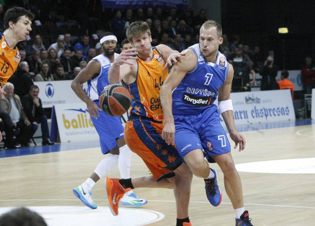 Eurolyga: „Neptūnas“ - „Valensija Basket“